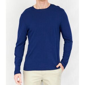 Club Room Men's Chatham Knit Long-Sleeve Lounge T-Shirt Tee LARGE